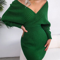 Winter Strickkleid