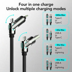 4-in-1 USB Charging Cable