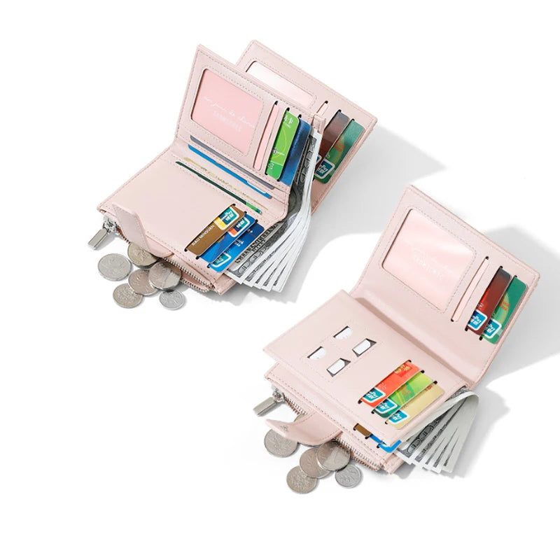 short women's  wallet