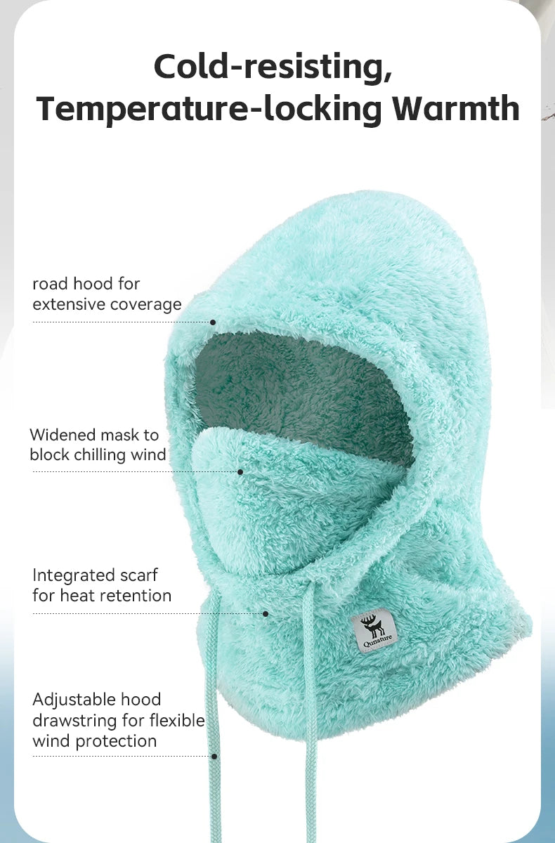 Fleece Winter Cycling Cap