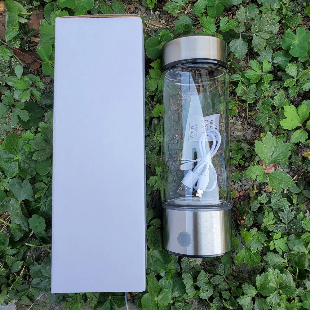 Wasserstoff-Wasserflasche