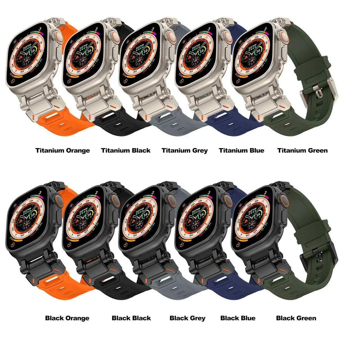 apple watch Ultra Rubber Band for Apple watch Ultra 1 2