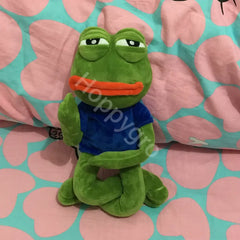 Trauriges Frosch-Plüschtier 