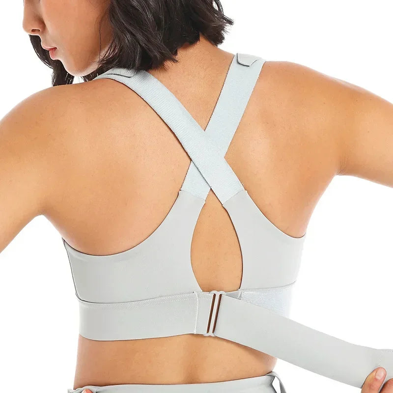 Zipper Sports Brassiere