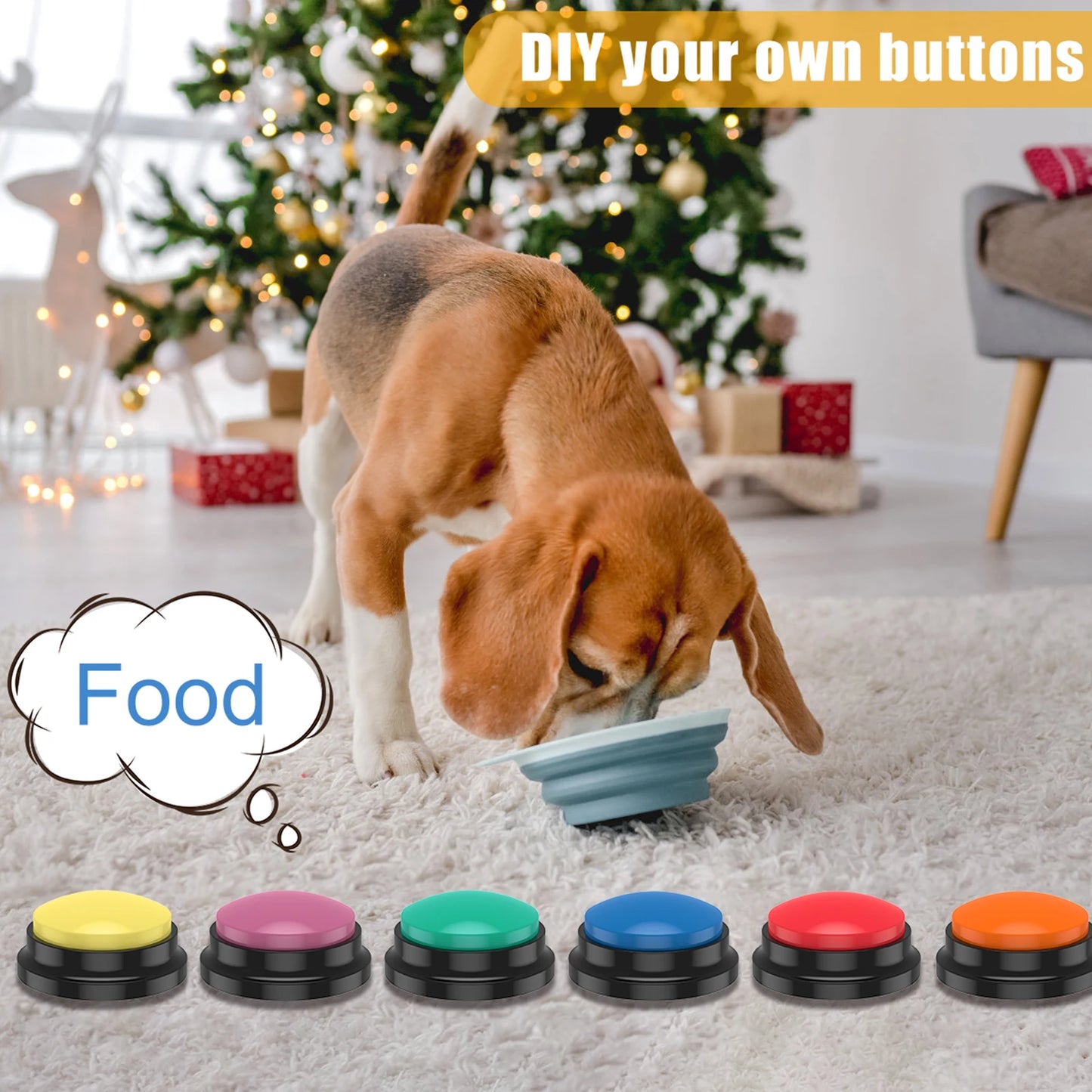 Recordable PET Training Buttons