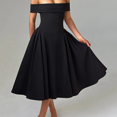 Pleated Long Dress