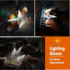 Laminoo LED-Taschenlampe, wasserdichte Handschuhe