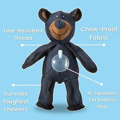 Bear dog toy