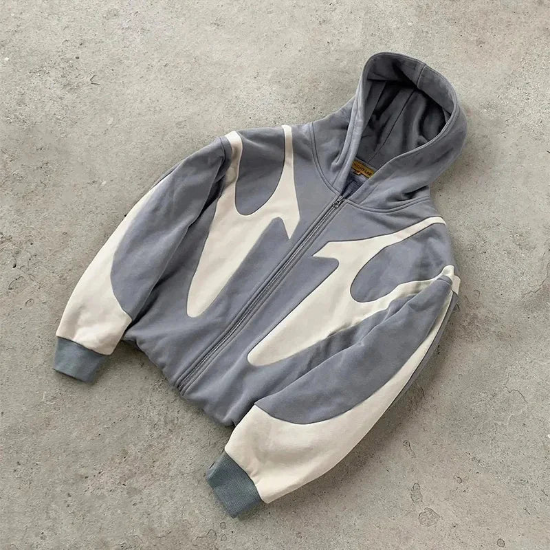 Casual Couple Zipper Hoodies