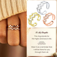 Highs and Lows Ring