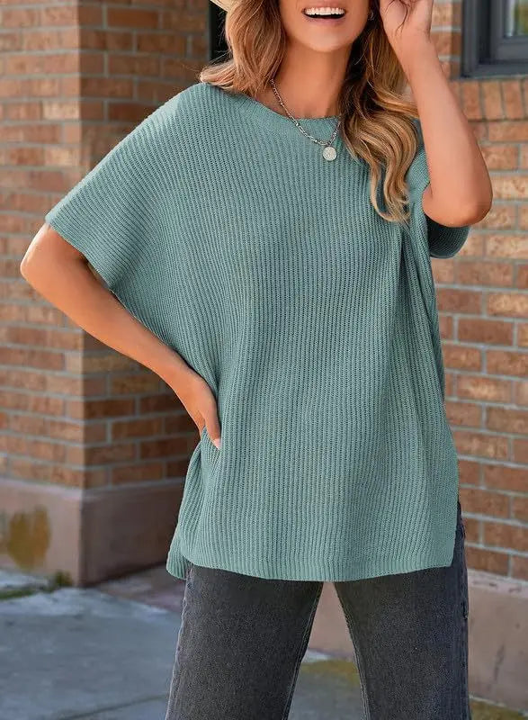 Neck Short Sweater