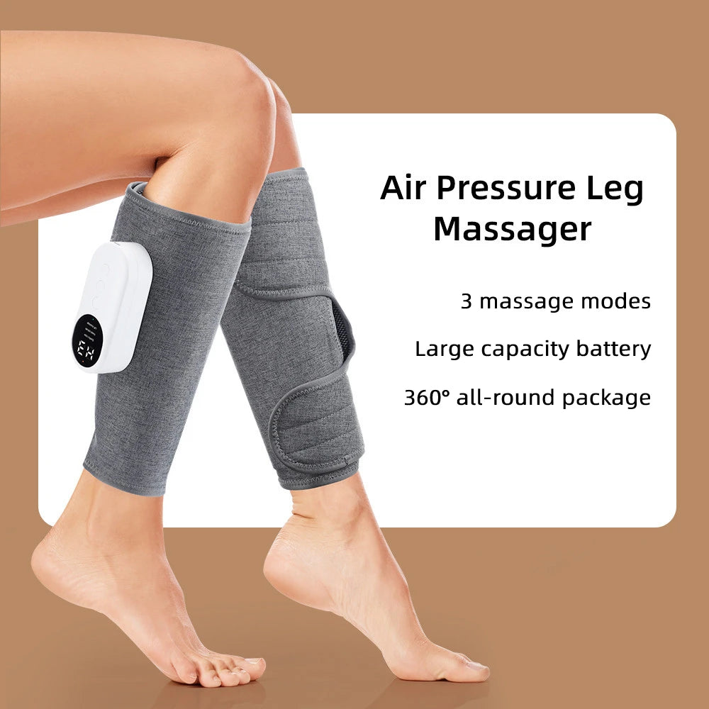 Heated Air Compression Leg Massager