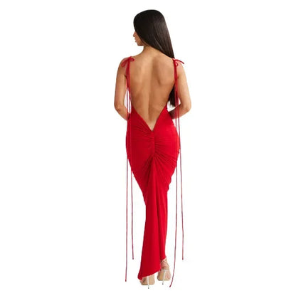 Backless shrink Dress