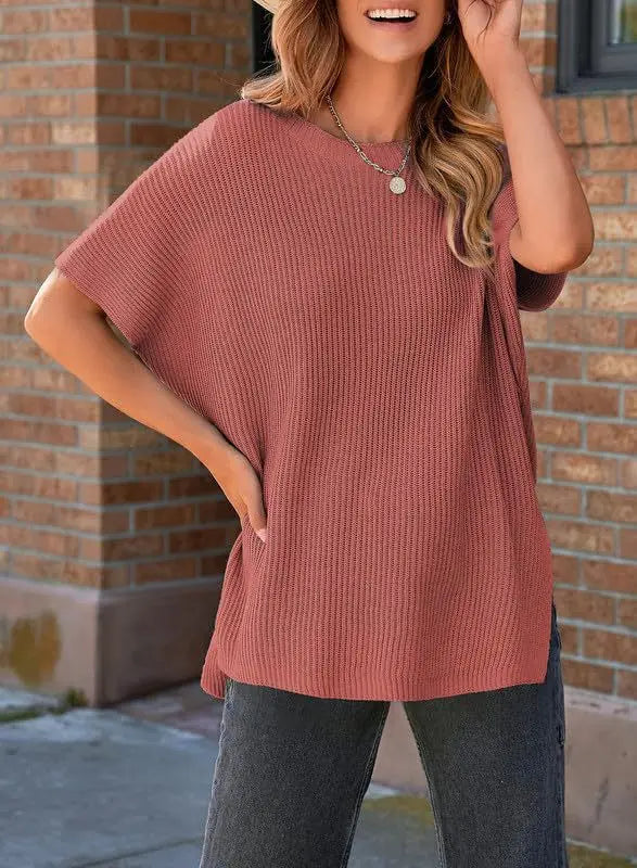 Neck Short Sweater