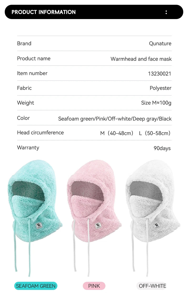 Fleece Winter Cycling Cap
