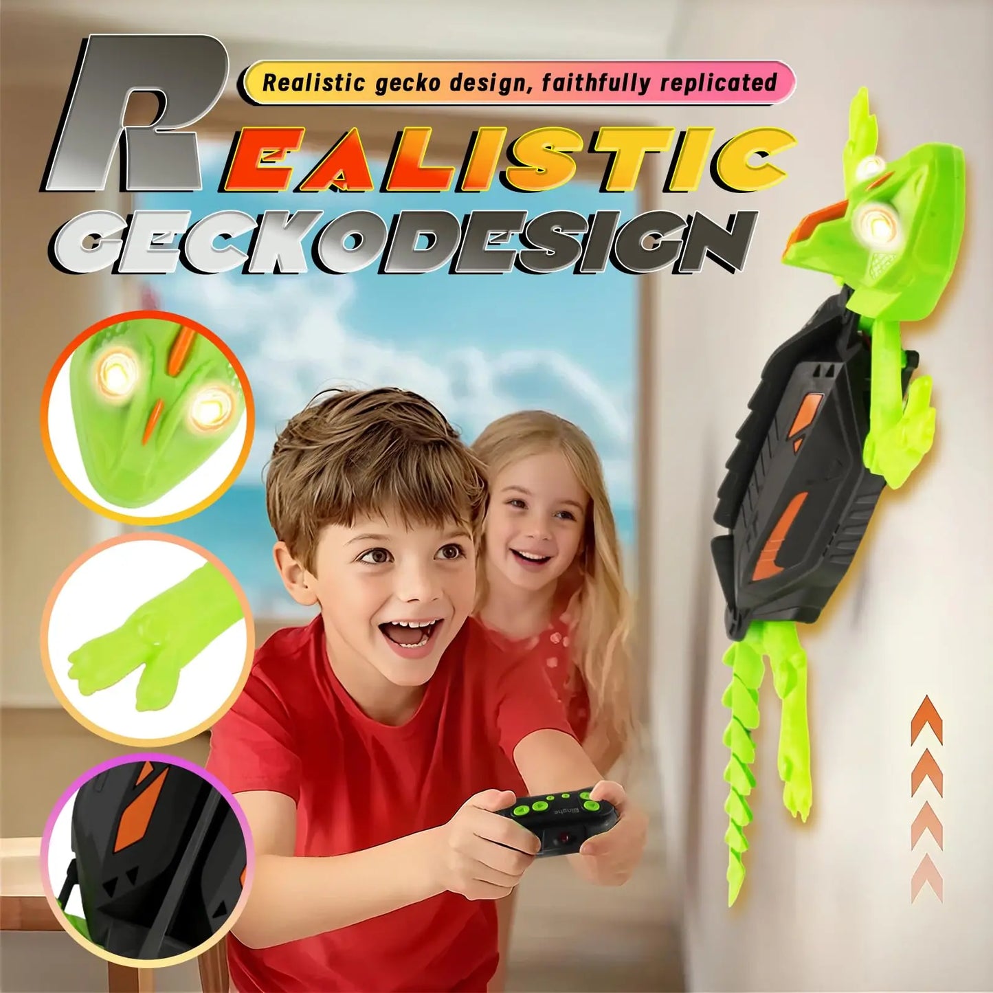 Wall Climbing Lizard