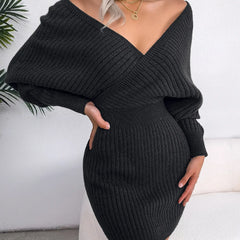 Winter Strickkleid