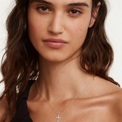 Crown Cross Necklace