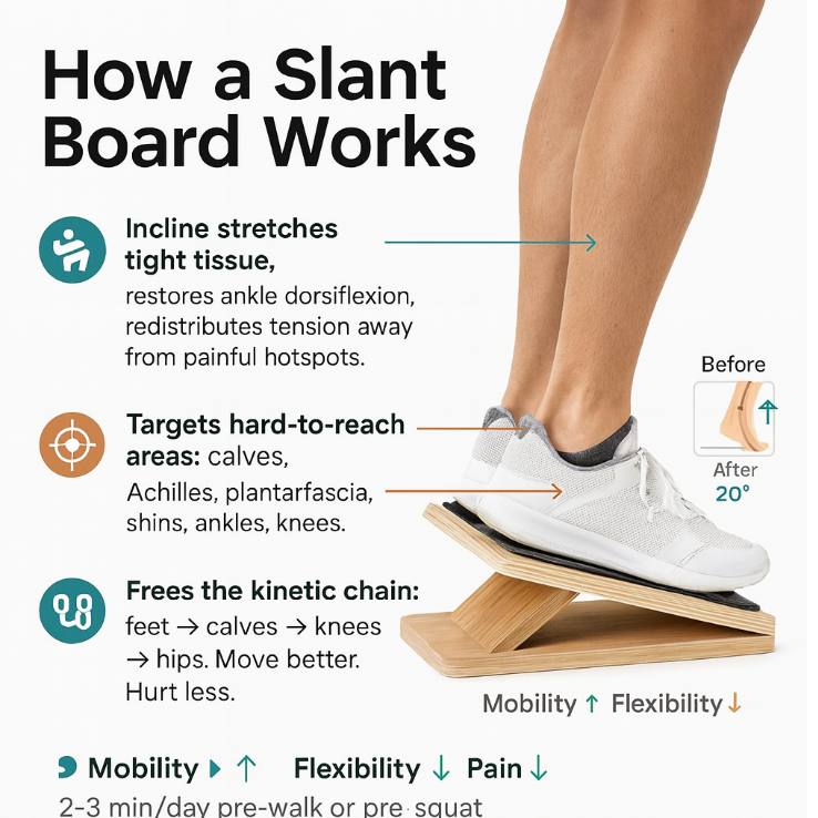 Reliable slant board