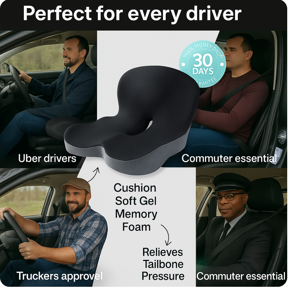Ortho Drive Commuter Cushion