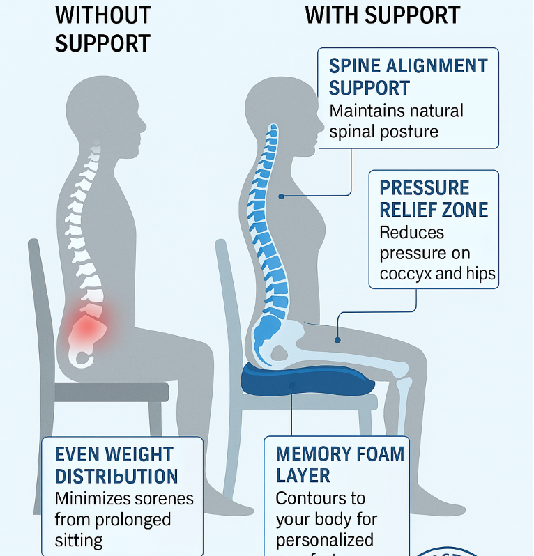 Ergonomic Seat Cushion