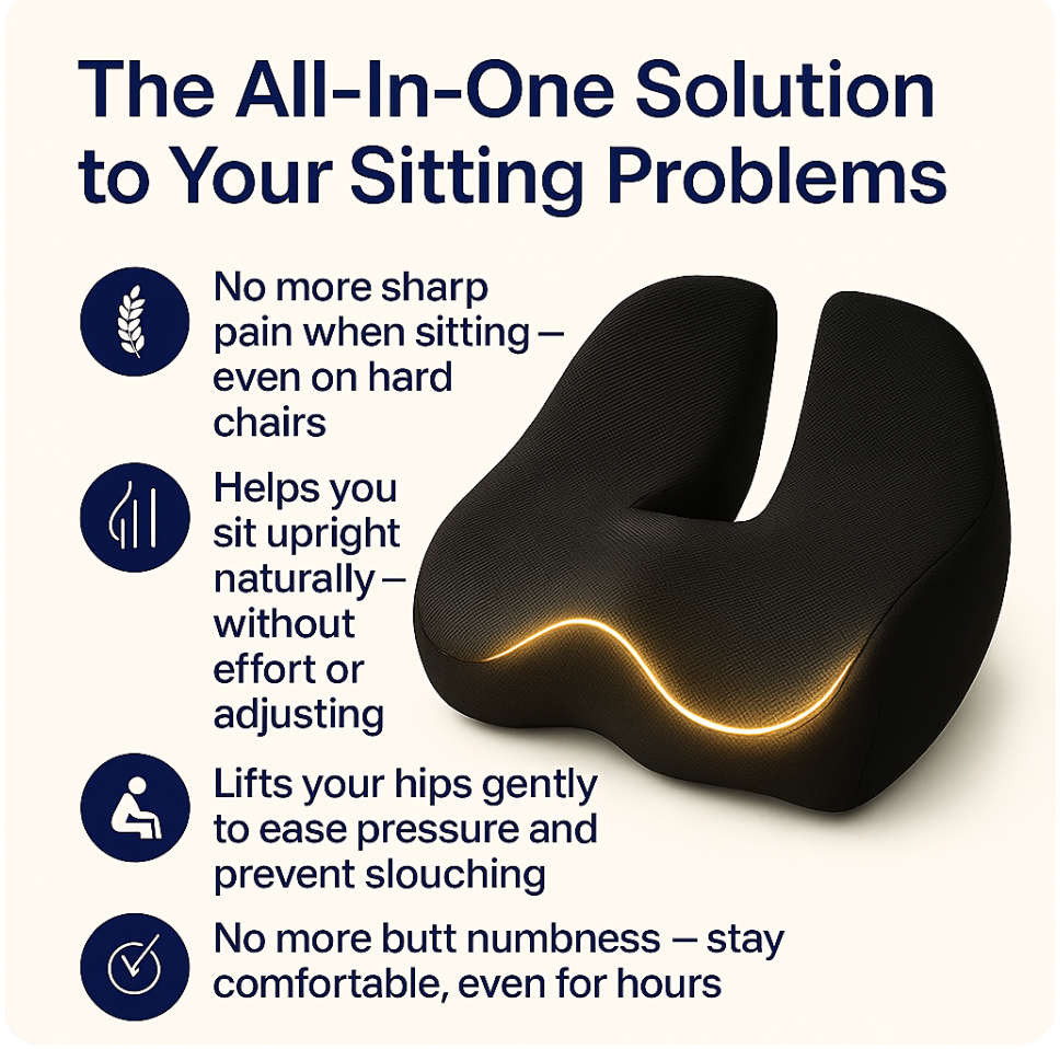 Ergonomic Seat Cushion