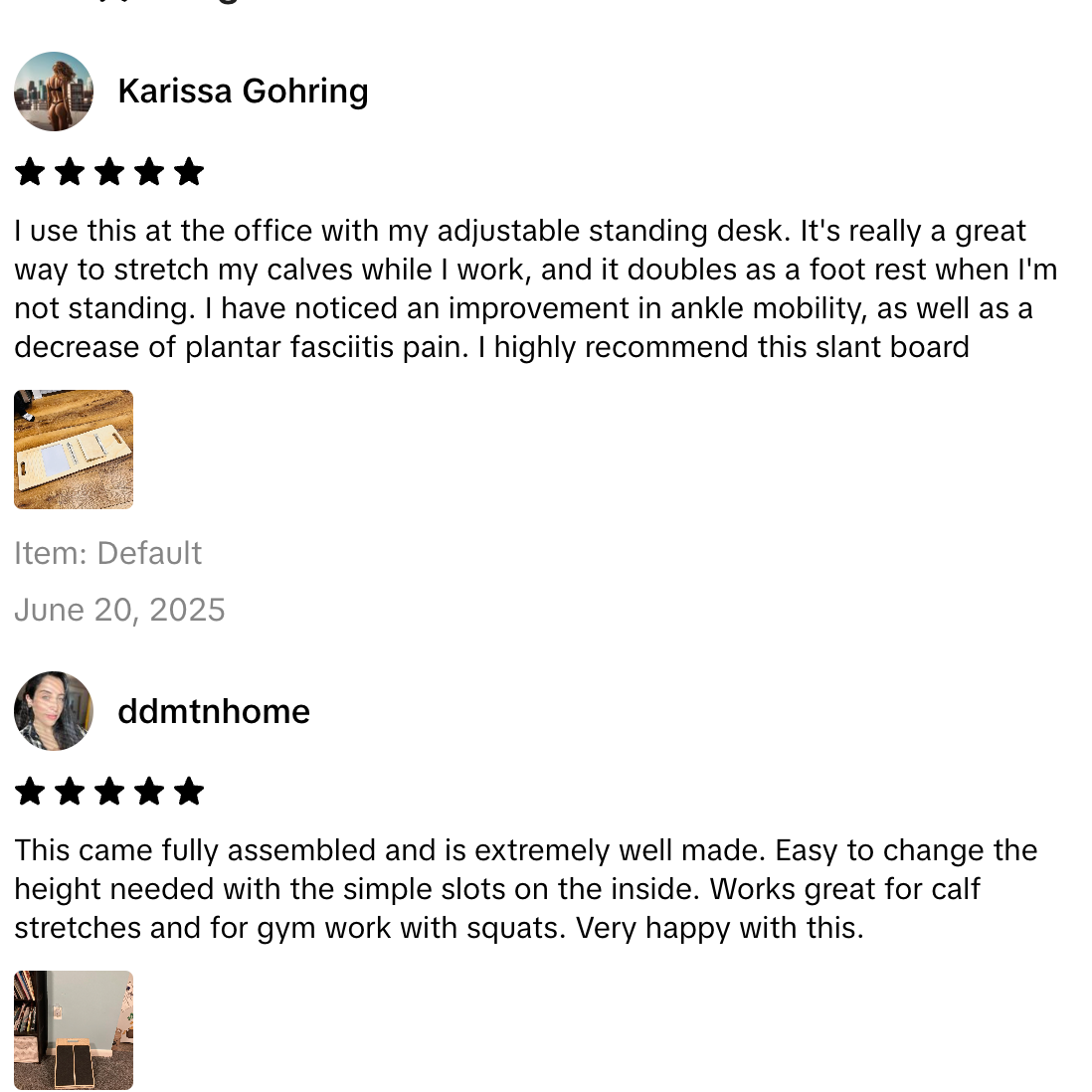 Slant Board