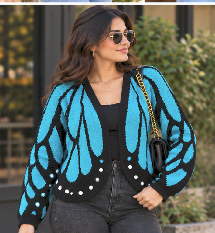Butterfly sweater