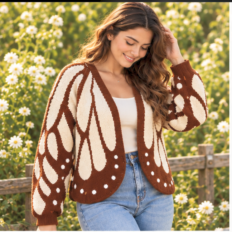 Butterfly sweater