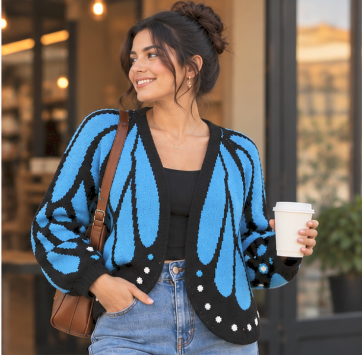 Butterfly sweater