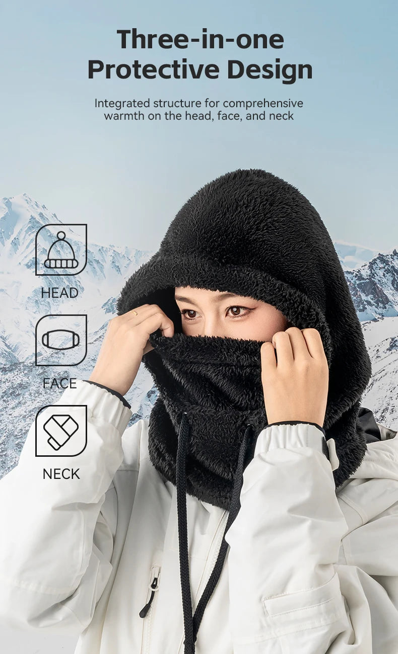 Fleece Winter Cycling Cap