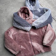 Winter New Loose Hooded  Warm Jacket