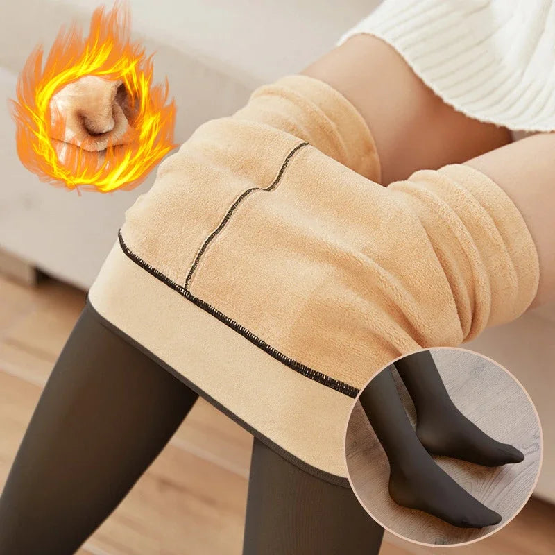 Fleece Tights™ with a Stylish & Comfortable Seam