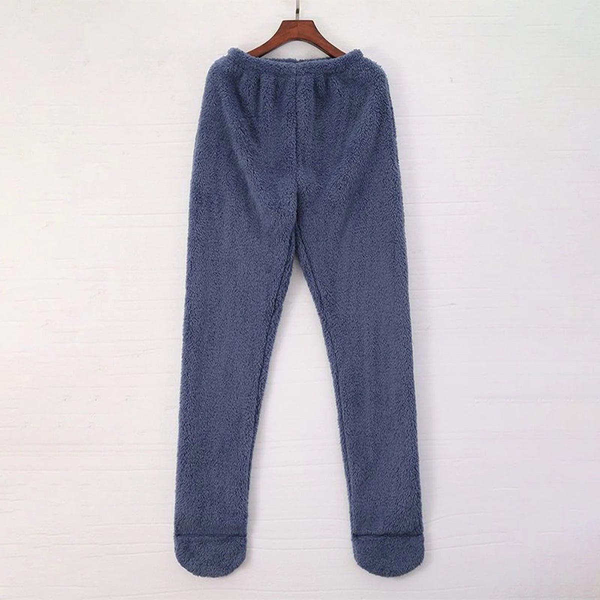 Vinter korall fleece kvinnor pyjamasbyxor