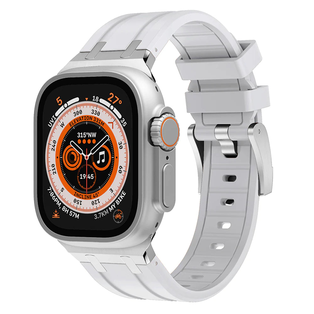 apple watch ultra silicone band by reliablebands