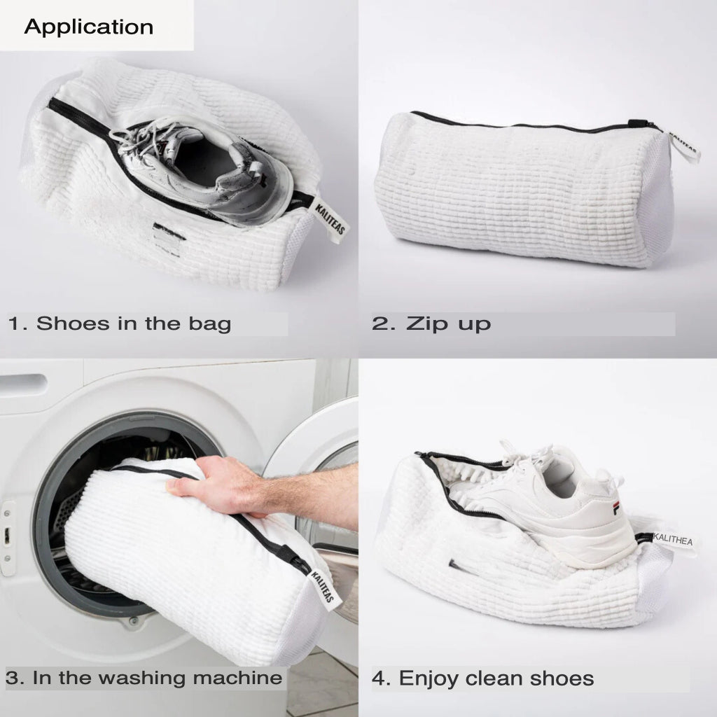 Nya sneakers tvättpåse