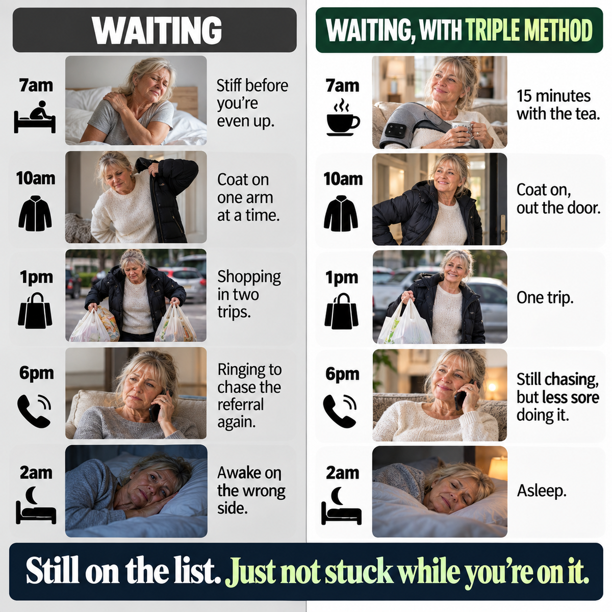 Don't Just Wait. Do Something Tonight.