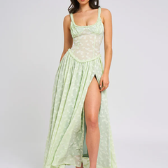 Evelyn Backless Maxi Dress