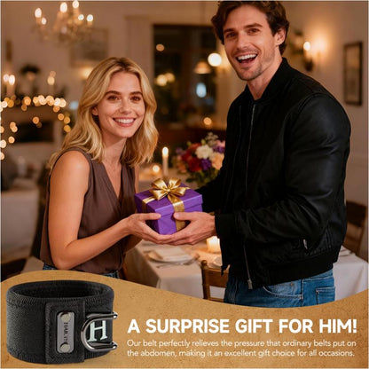 Metal Hook Elastic Belt (Unisex)