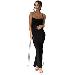 Backless shrink Dress