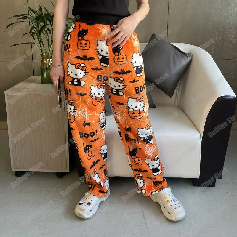 Lockerer Pyjama mit Hello Kitty-Motiv 