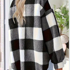 Elegant Long Sleeve Warm Outerwear
