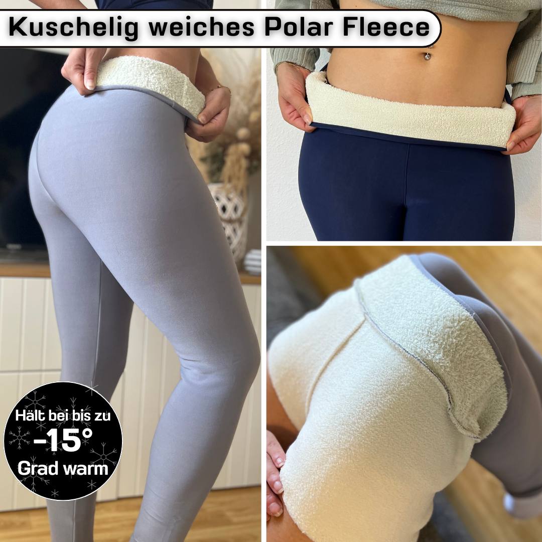 Fleeceleggings™ med en stilren och bekväm söm