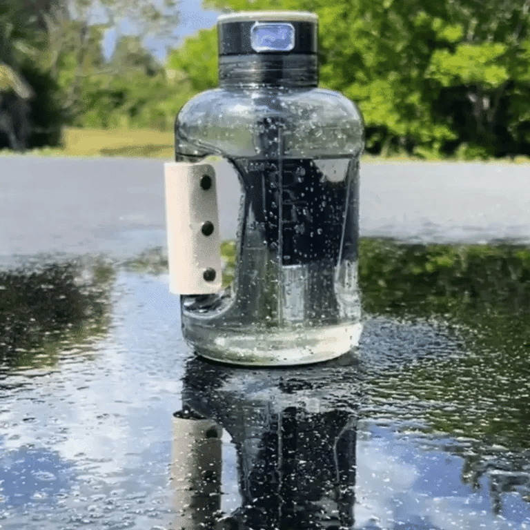 Wasserstoff-Wasserflasche