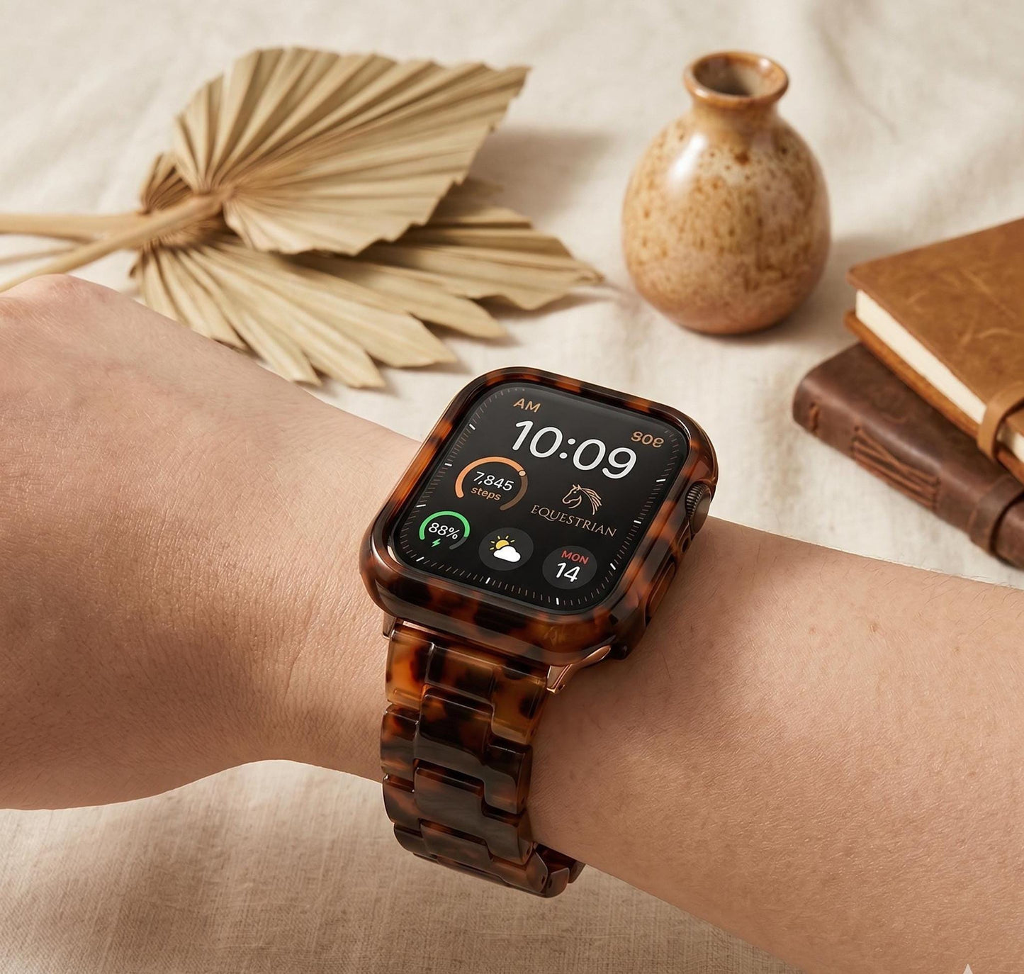 Resin Bracelet Strap Fits Apple Watch  40mm 41mm 42mm 44mm 45mm 46mm 49mm Women Charms iWatch Series 11 10 9 8 7 6 2 3 4 5|Buy 2 Get 1 Free