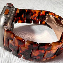 Resin Bracelet Strap Fits Apple Watch  40mm 41mm 42mm 44mm 45mm 46mm 49mm Women Charms iWatch Series 11 10 9 8 7 6 2 3 4 5|Buy 2 Get 1 Free