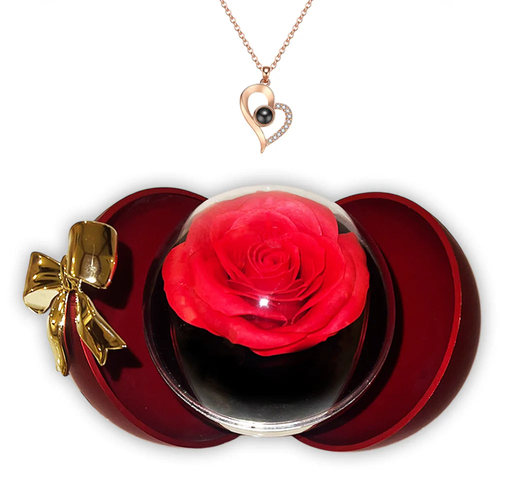 🌹 Rosdekorerad låda