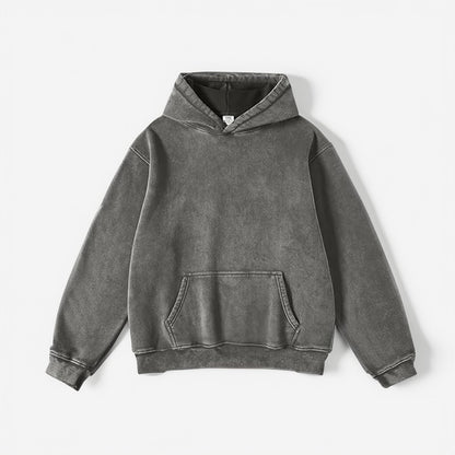 PUFF- Heavyweight Oversized Acid Wash Hoodie