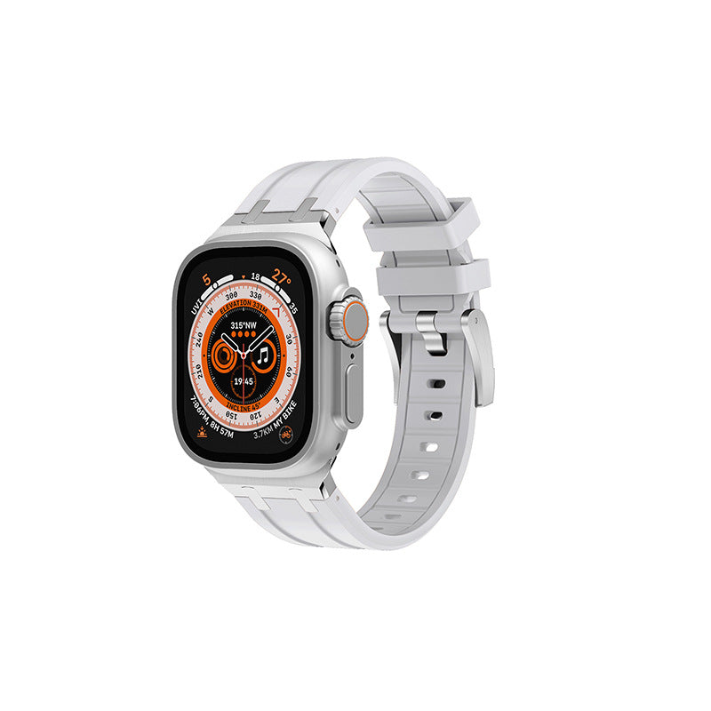 apple watch ultra silicone band by reliablebands