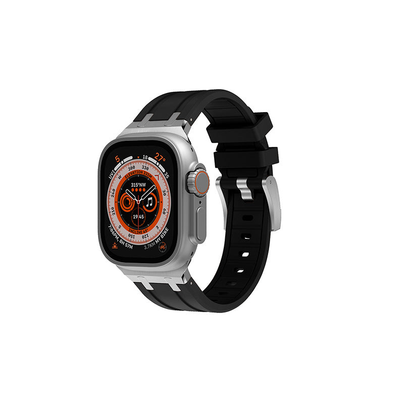 apple watch ultra silicone band by reliablebands